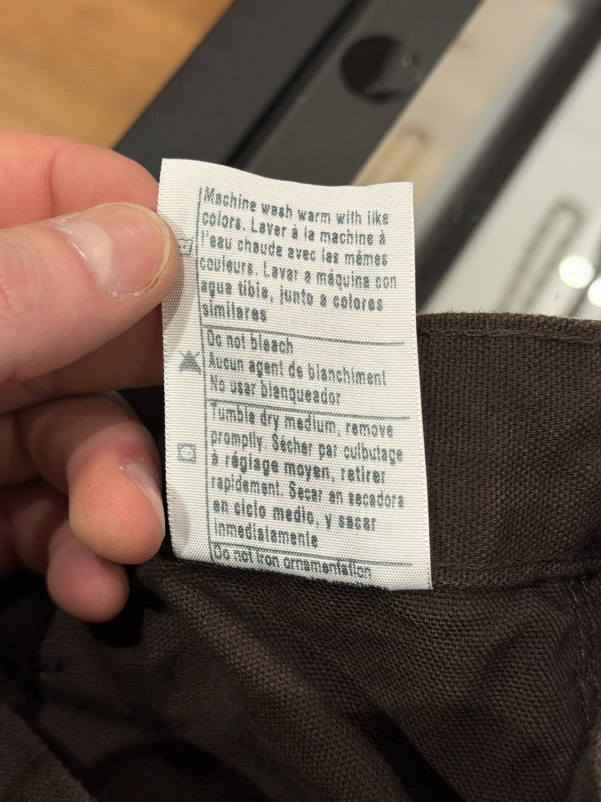 Carhartt Carhartt B136-DKB Carpenter Pants - Brown Size US 38 / EU 54 - 5 Thumbnail