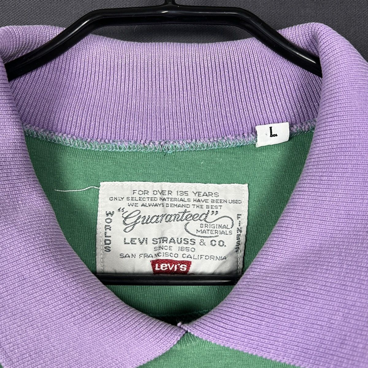 Levi's × Levi's Vintage Clothing × Vintage Vintage Levi’s Polo Shirt with Native American Chief Logo Size US L / EU 52-54 / 3 - 5 Thumbnail