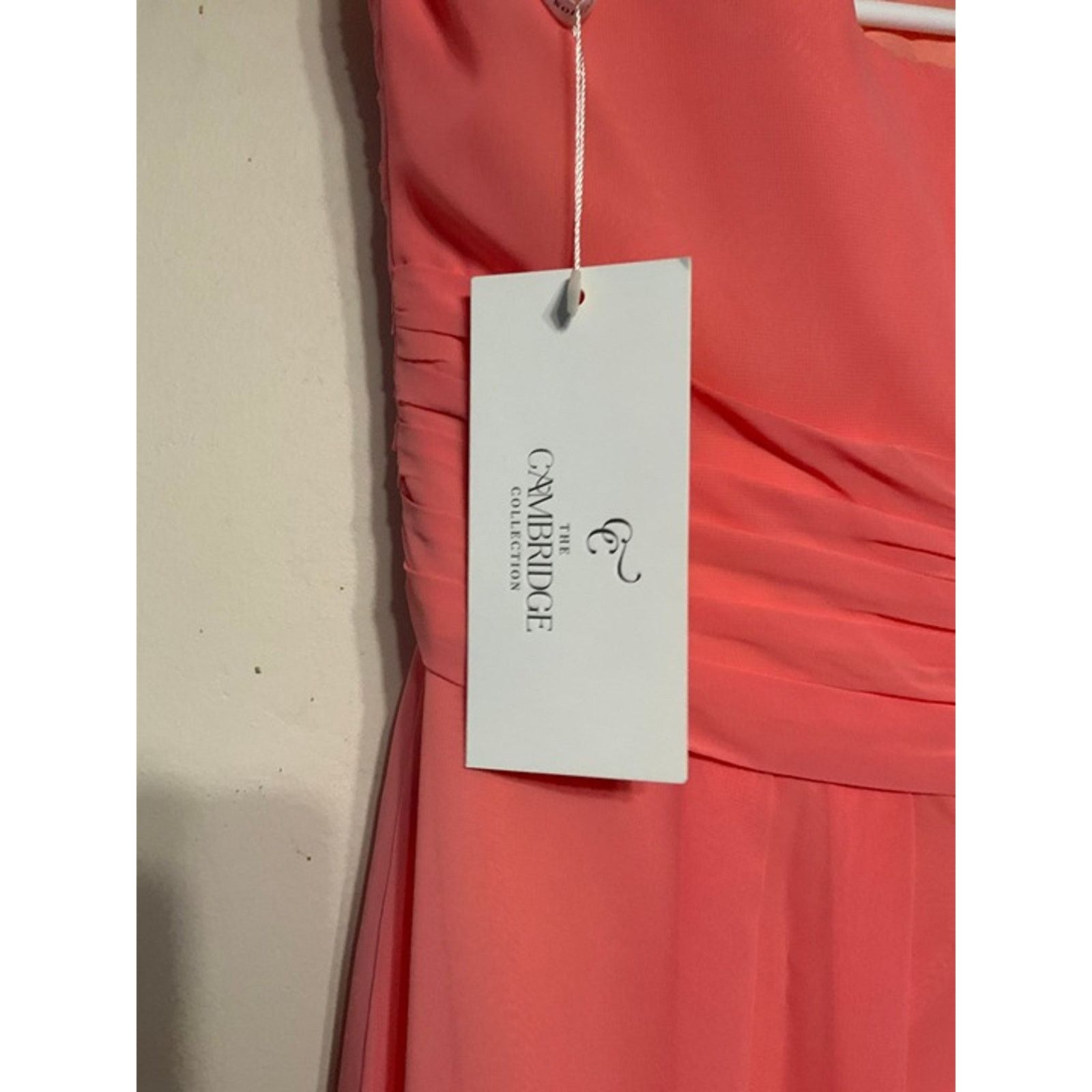 Other NWT - The Cambridge Collection - Peach Strapless Dress Size L / US 10 / IT 46 - 4 Thumbnail