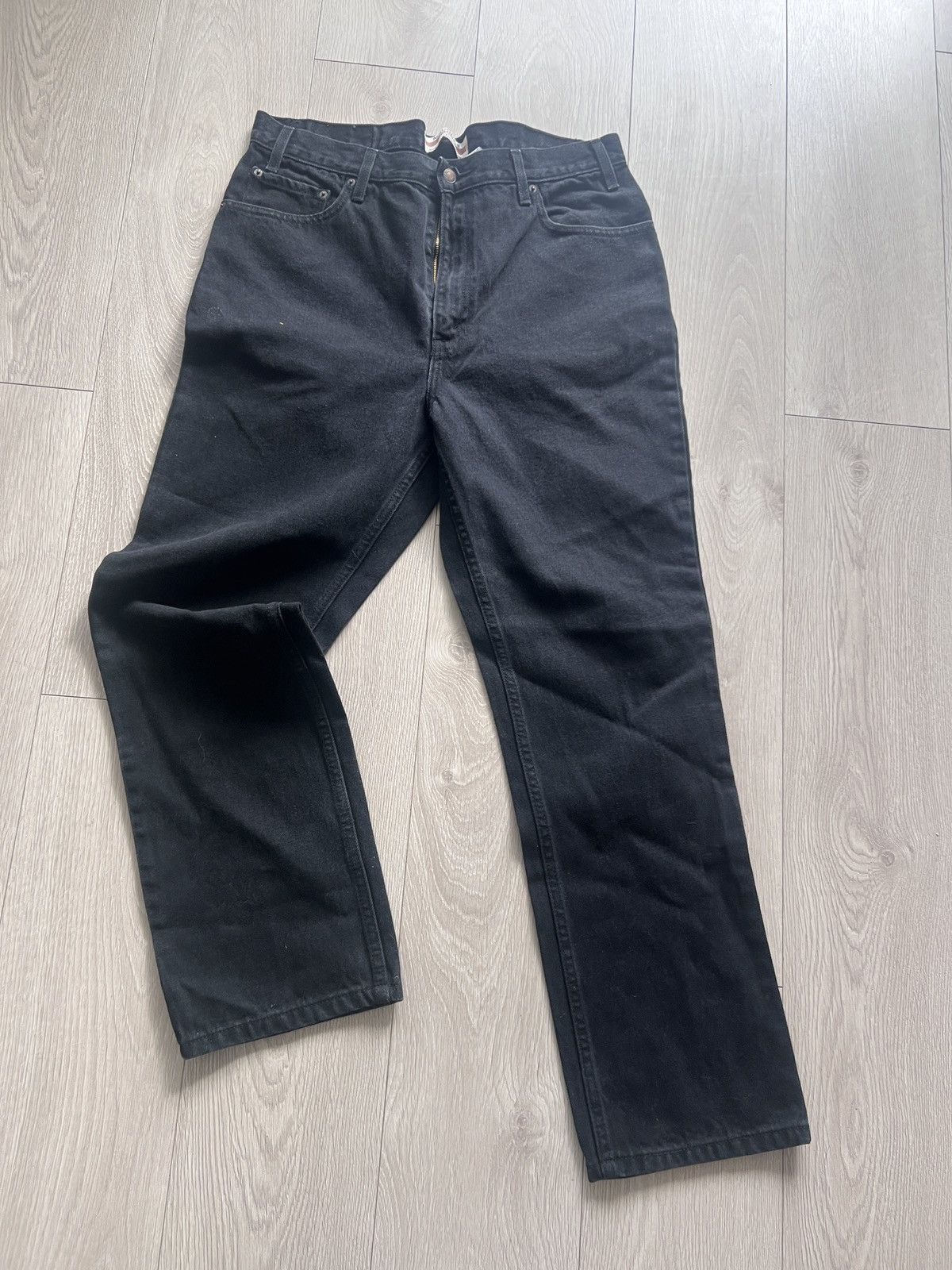 Other Vintage Levi’s Signature Denim Jeans Black 36 x 32 Pants Size US 36 / EU 52 - 3 Thumbnail