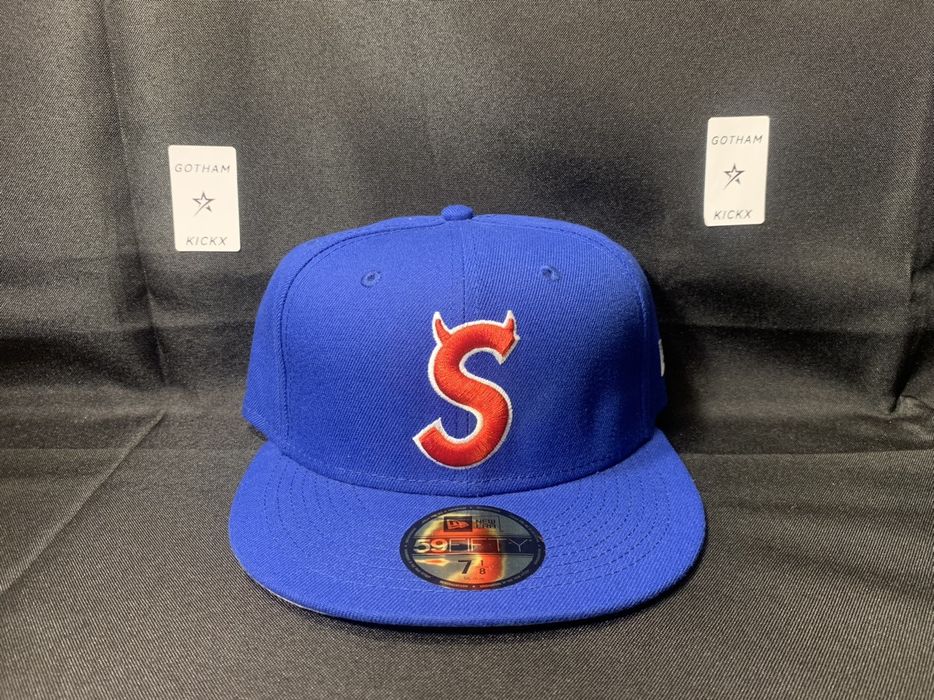 Supreme New Era x Supreme Devil S Logo Fitted - Size 7 1/8 | Grailed