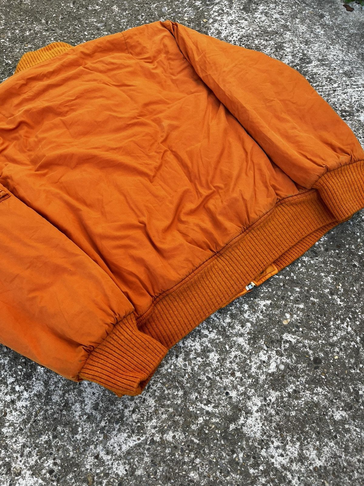Massimo Osti × Stone Island Very rare 80s Boneville Navy Arctic Bomber Jacket Size US L / EU 52-54 / 3 - 23 Thumbnail
