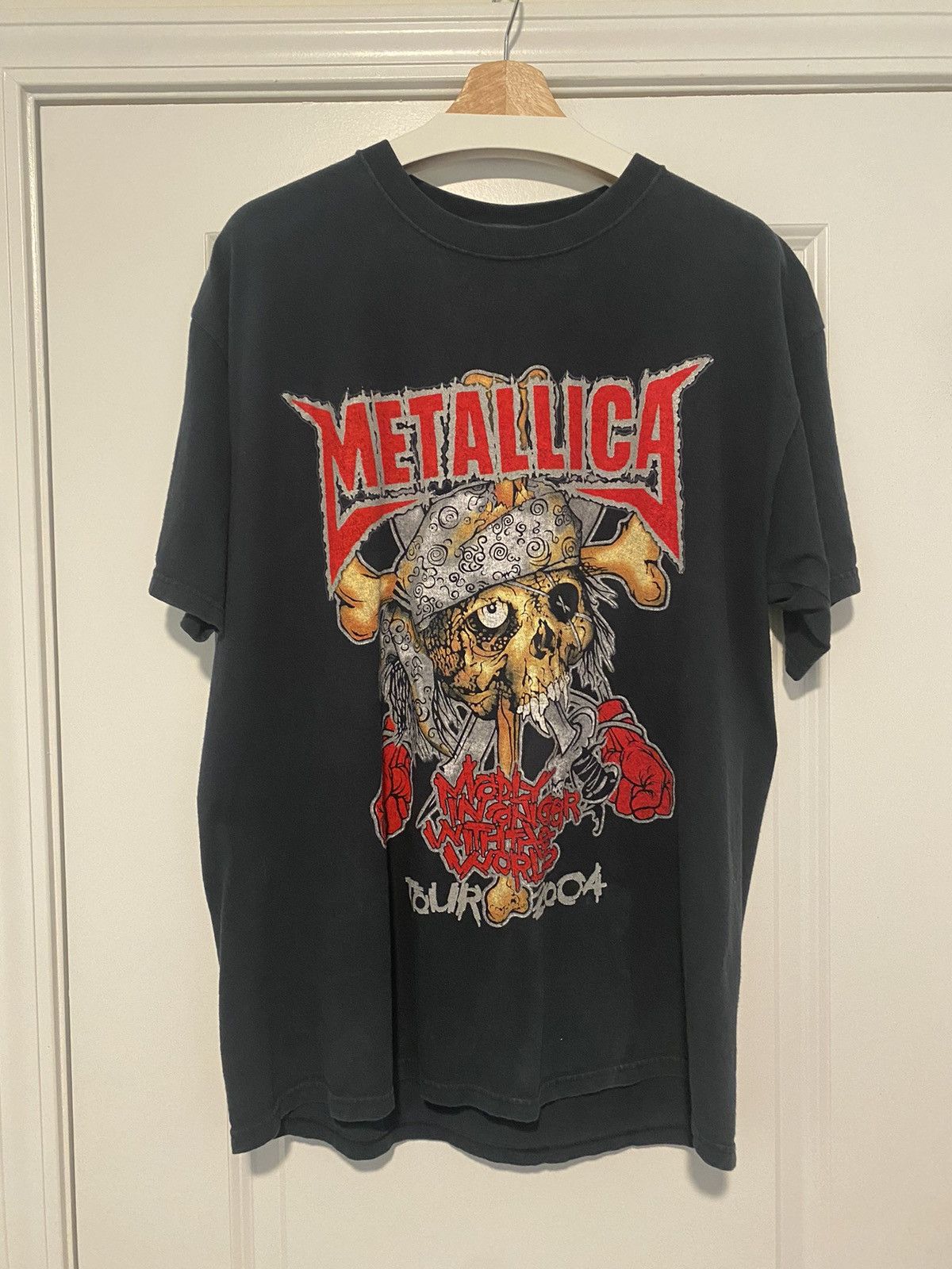 Metallica Metallica X GODSMACK vintage 2004 tour t-shirt | Grailed