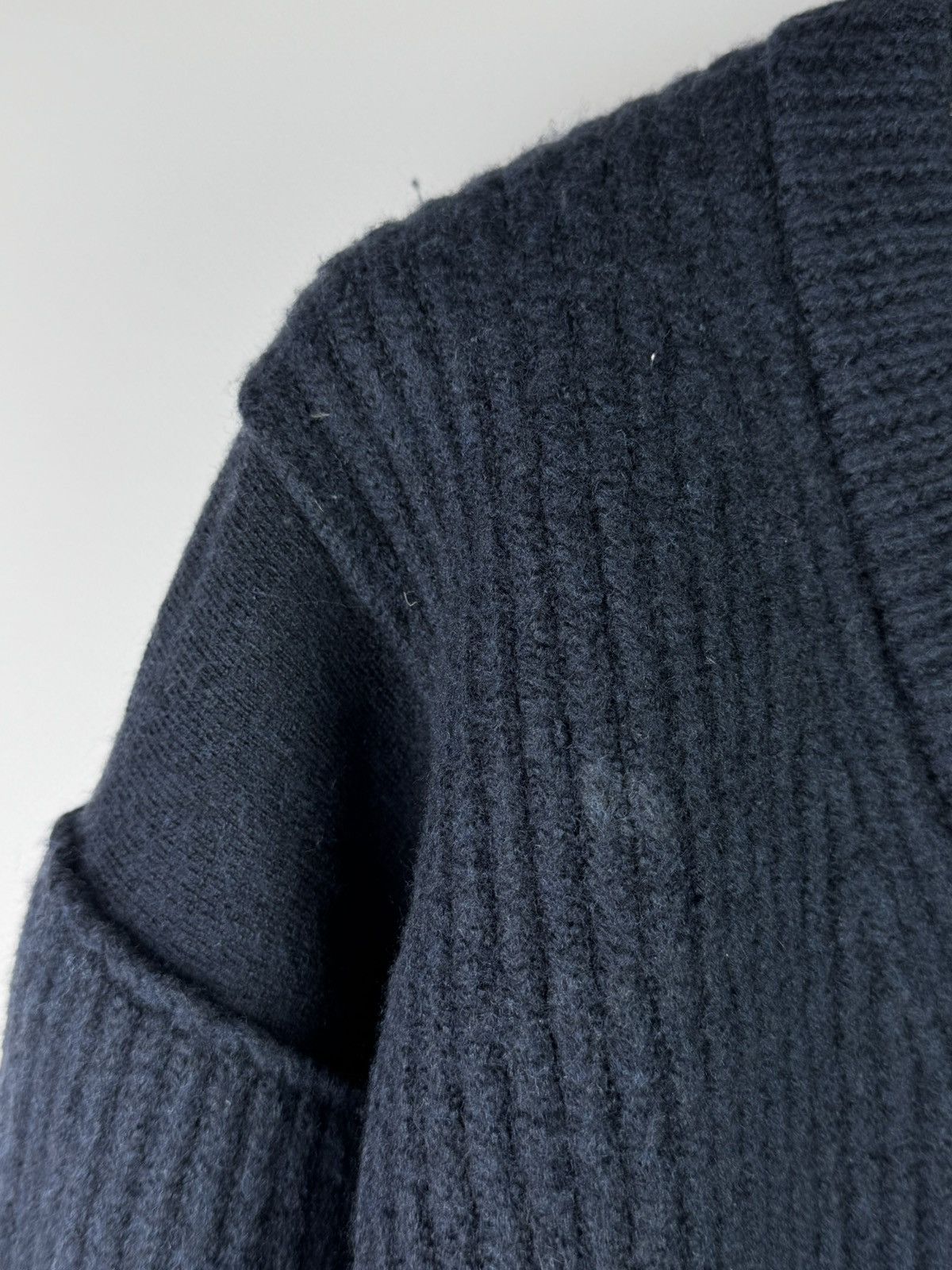 Alexander Wang Alexander Wang Pullover Gestrickt V-Ausschnitt Marineblau Size S / US 4 / IT 40 - 8 Thumbnail