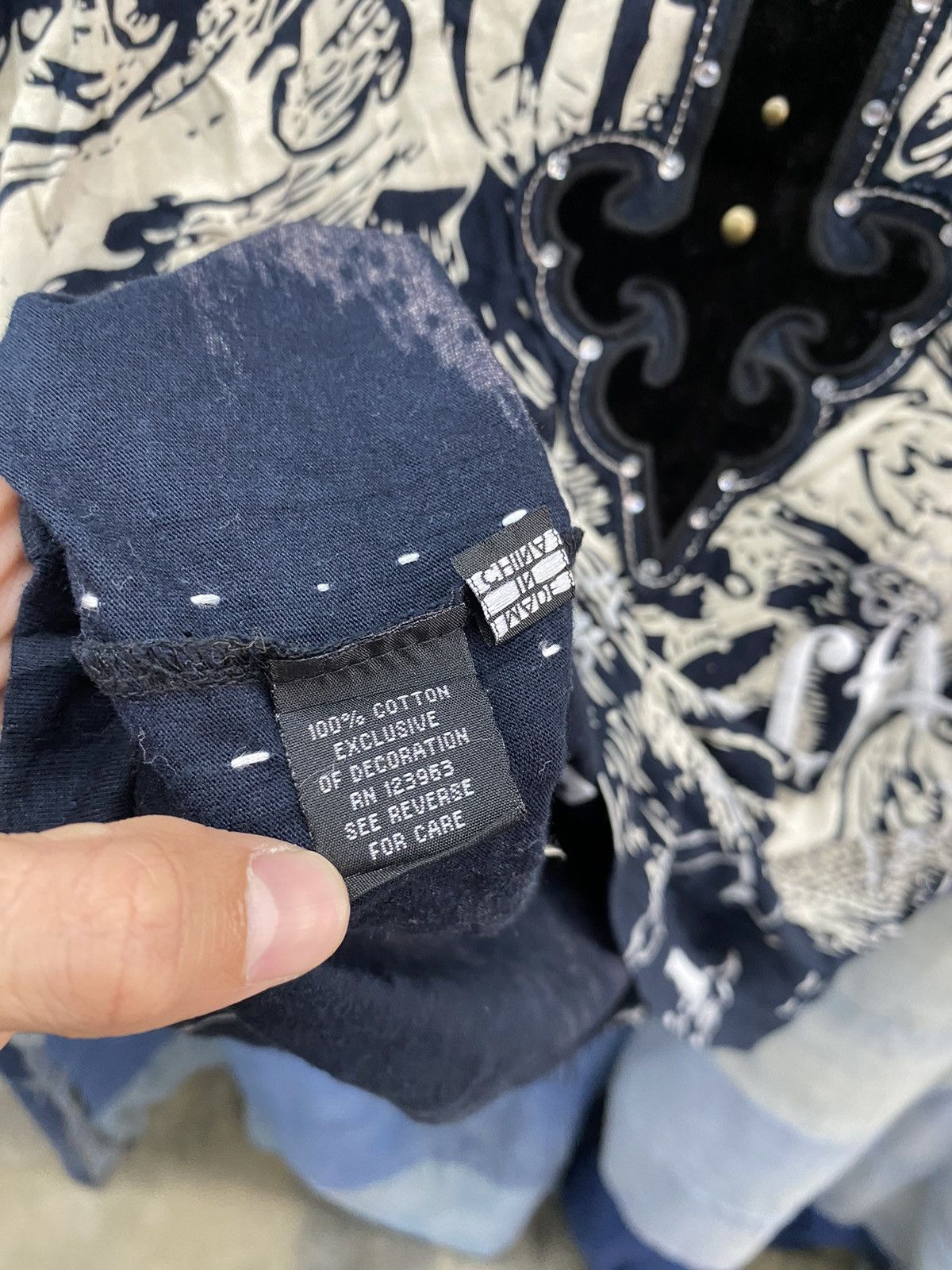If Six Was Nine × Japanese Brand japanese brand cross fullprint Size US L / EU 52-54 / 3 - 13 Thumbnail