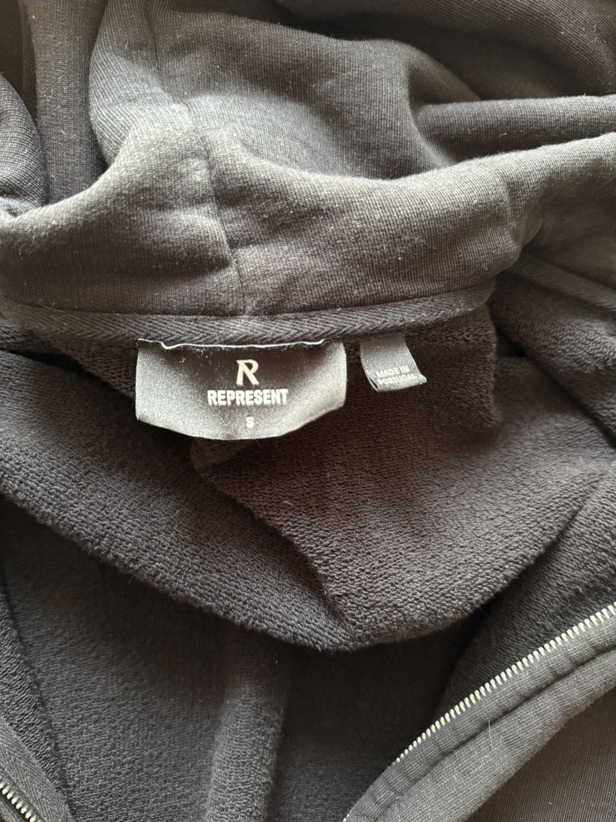 Represent Clo. Represent Owners Club Zip Hoodie – Black Size US S / EU 44-46 / 1 - 4 Thumbnail
