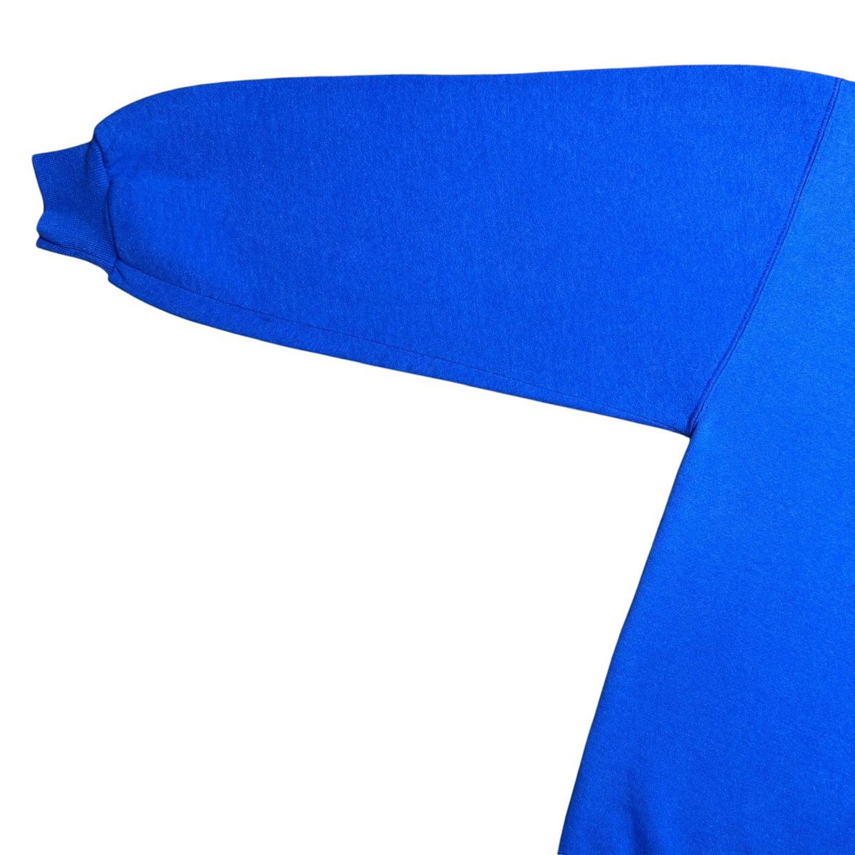 Russell Athletic Vintage 90s Russell Athletic Blue USA Made Blank Sweatshirt Size US XL / EU 56 / 4 - 5 Thumbnail