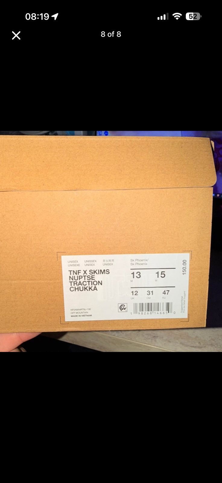 The North Face The North Face x Skims Chukka 700 Size 13M | Brown (Unisex) Size US 13 / EU 46 - 7 Thumbnail