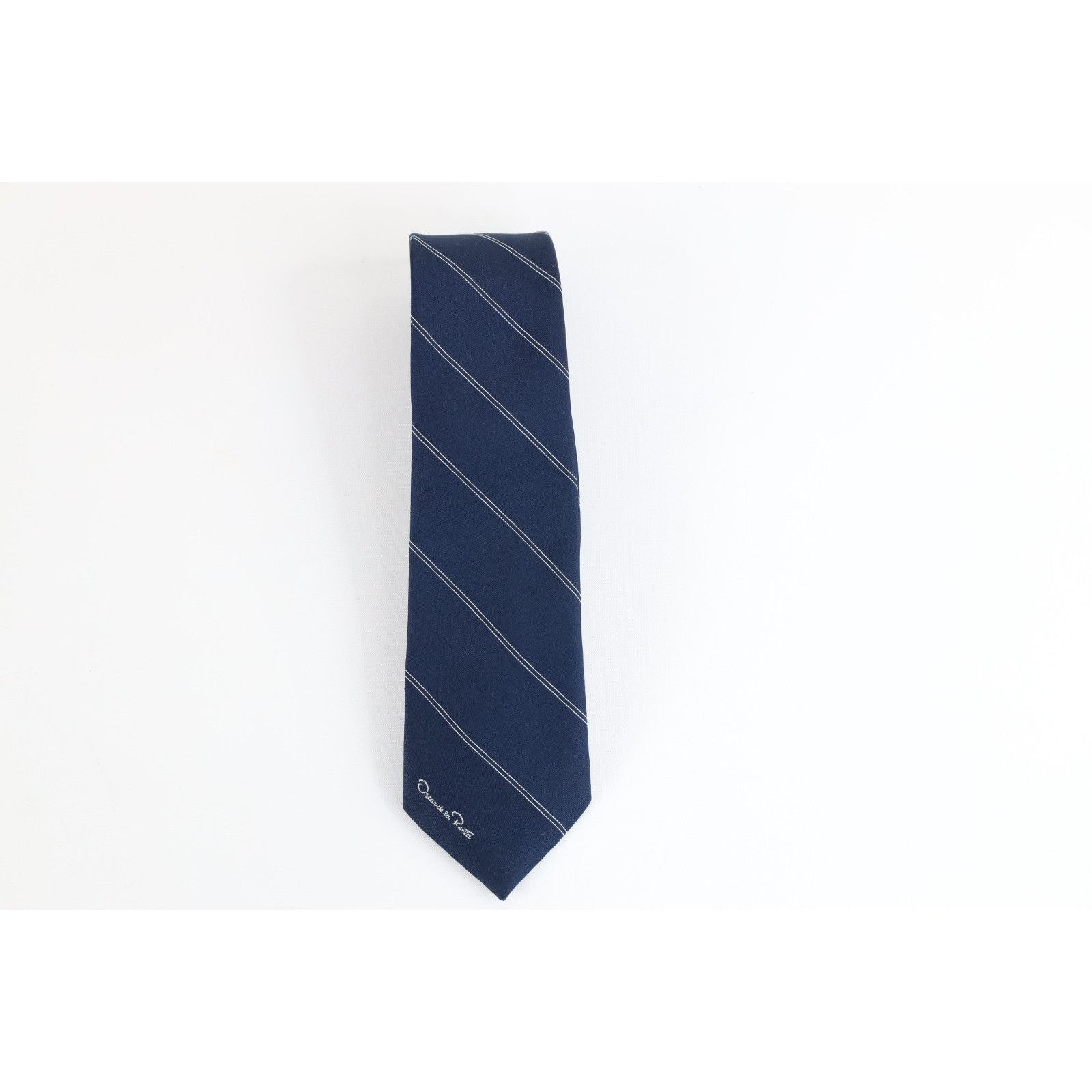 Vintage Vintage 80s 90s Streetwear Striped Silk Neck Tie Necktie Size ONE SIZE - 1 Thumbnail