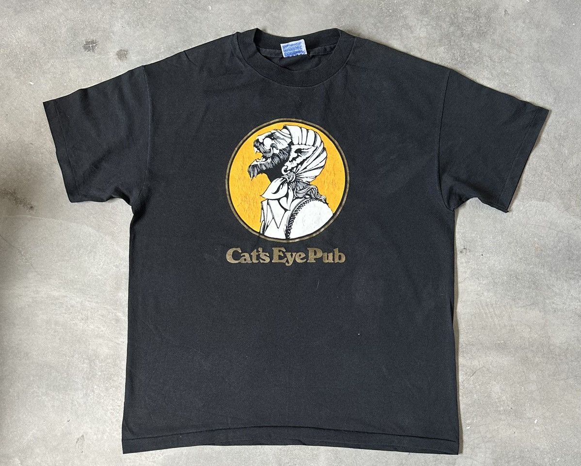 Vintage VINTAGE CAT'S EYE PUB FELLS POINT BALTIMORE TEE Size US M / EU 48-50 / 2 - 1 Thumbnail