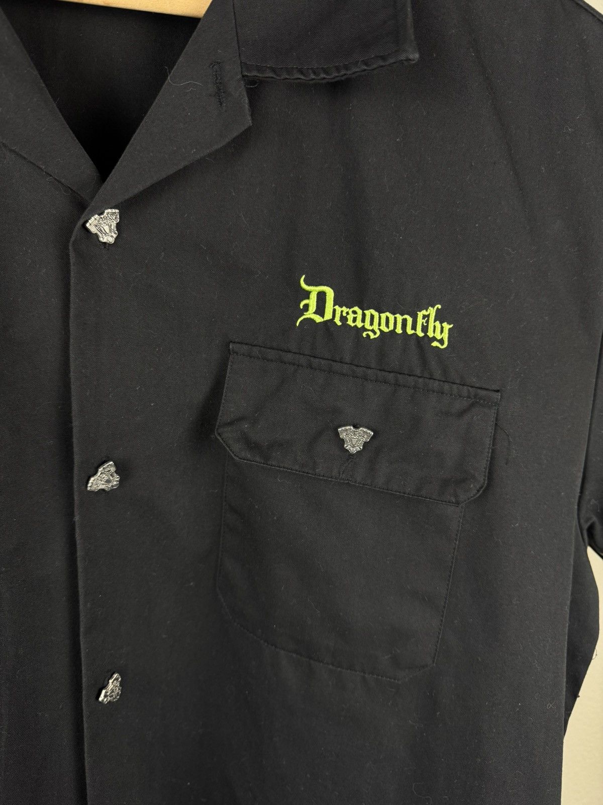 Dragonfly Vintage Y2K Dragonfly black button up shirt Size US XL / EU 56 / 4 - 5 Thumbnail