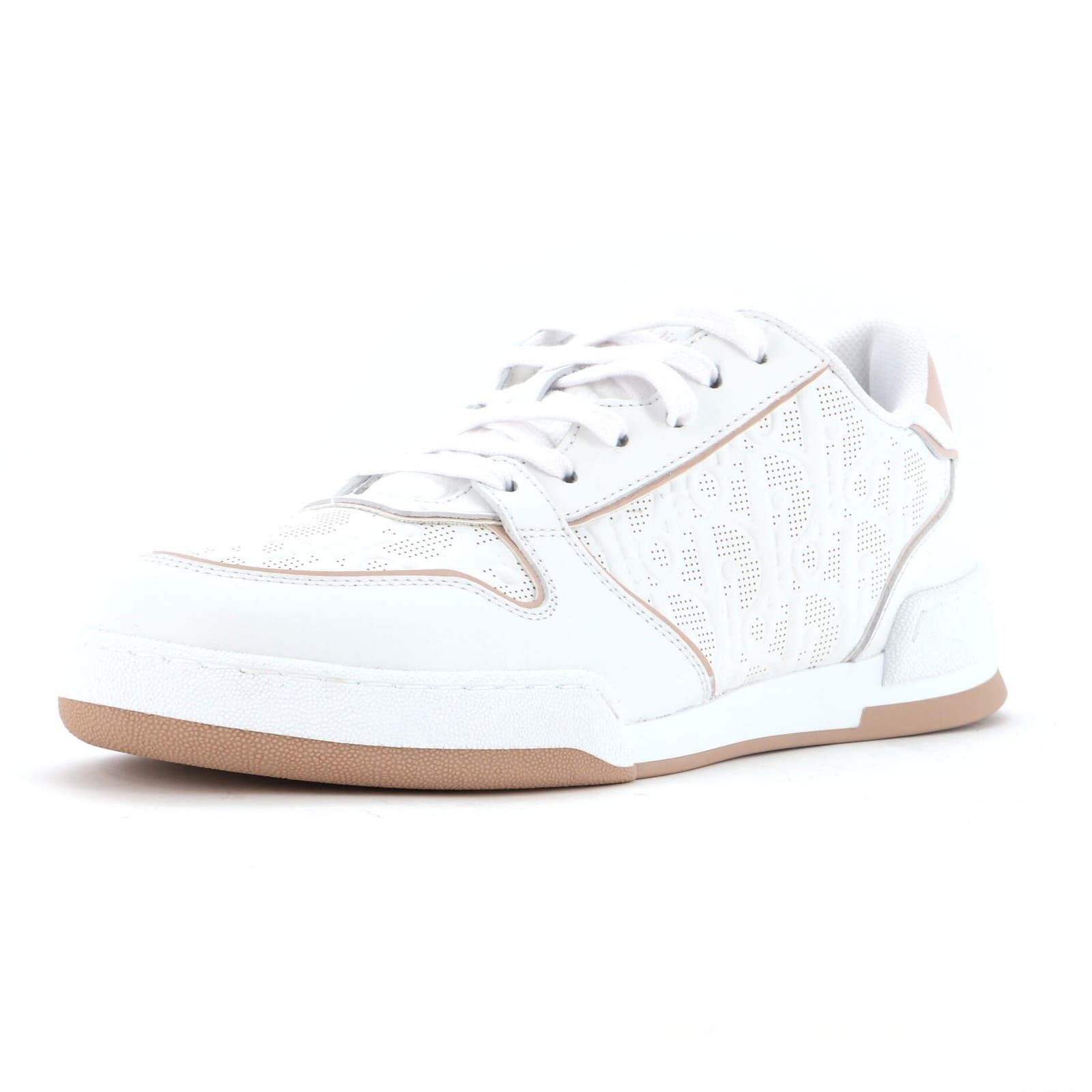image of Dior Men's B27 Low-Top Sneakers Leather With Oblique Galaxy (Size 4)