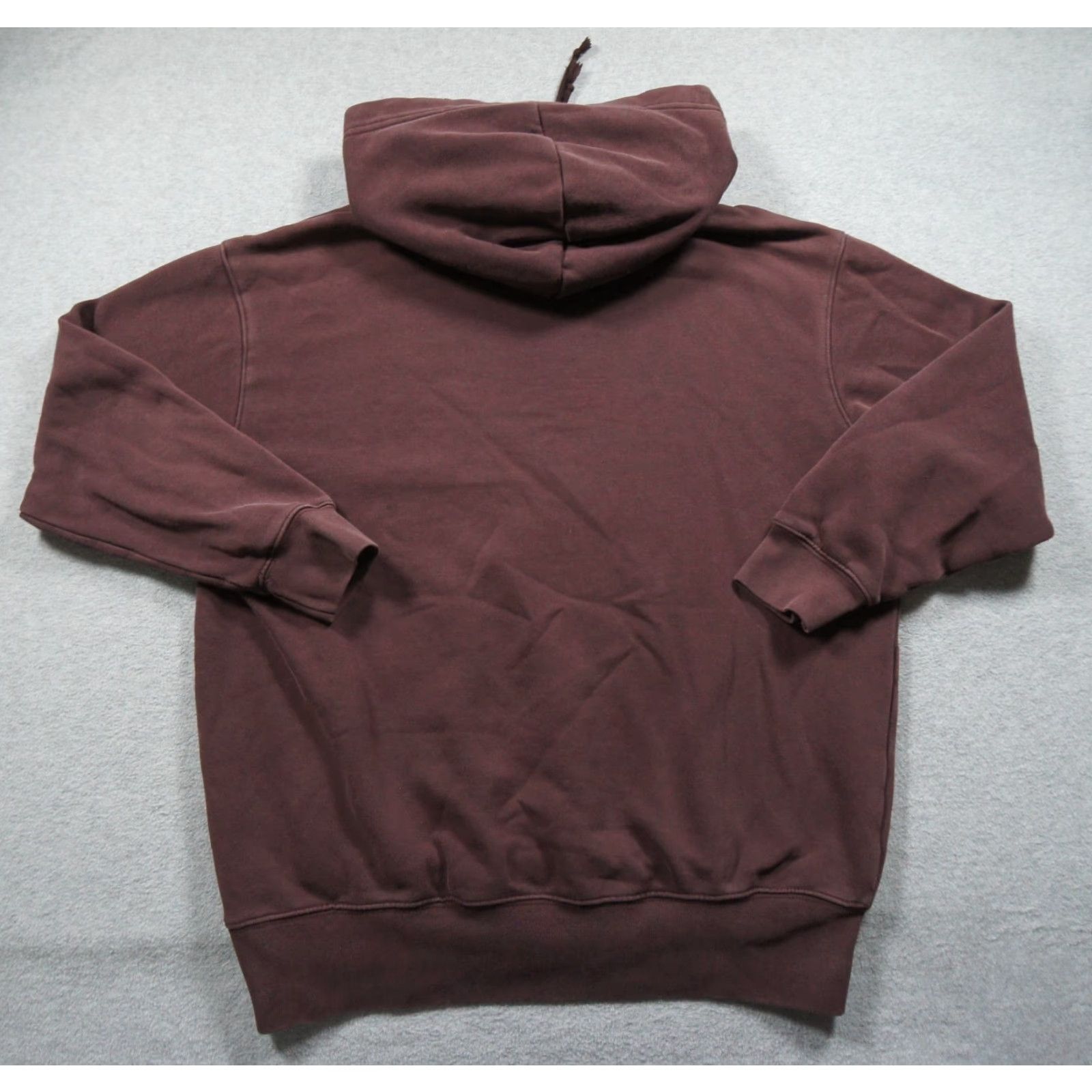 Nike Nike Hoodie Mens XS Burgundy Oversized Pullover Center Swoosh Adult Sweatshirt Size US XS / EU 42 / 0 - 5 Thumbnail