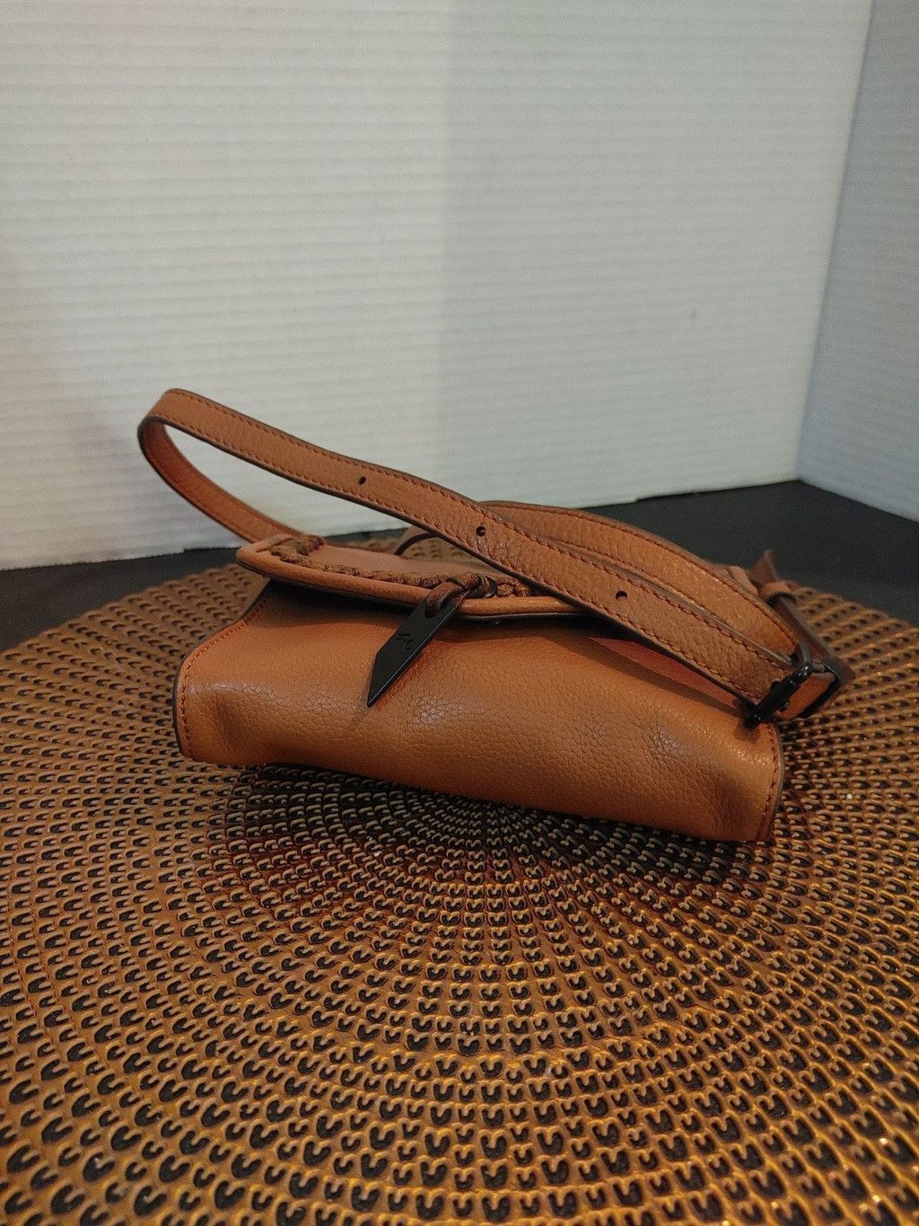 G/FORE Foley + Corinna Violetta Flat Leather Crossbody Size ONE SIZE - 6 Thumbnail
