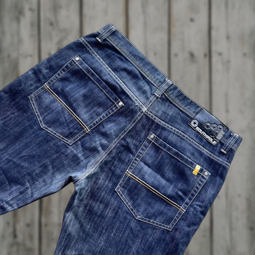 Southpole Vintage Southpole Jeans Mens 38x30 Blue Baggy Loose Denim Pants Stretch Y2K Size US 38 / EU 54 - 1 Thumbnail