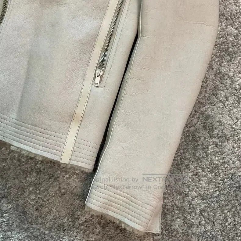 Rick Owens Rick Owens Leather Motorcycle Jacket Size 50. Size US M / EU 48-50 / 2 - 3 Thumbnail