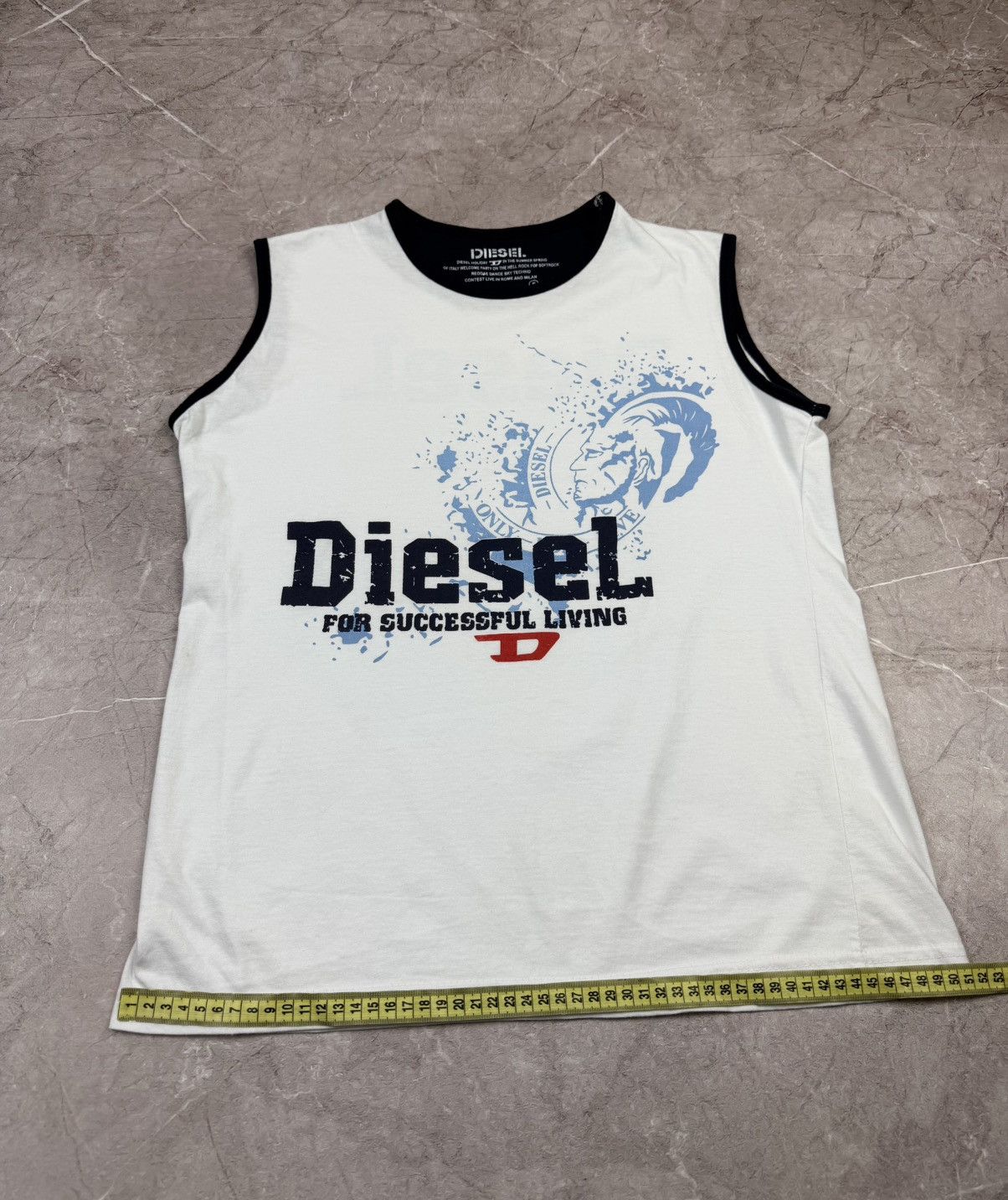 Diesel Diesel Vintage Y2K Tshirt Size S Size US S / EU 44-46 / 1 - 12 Thumbnail