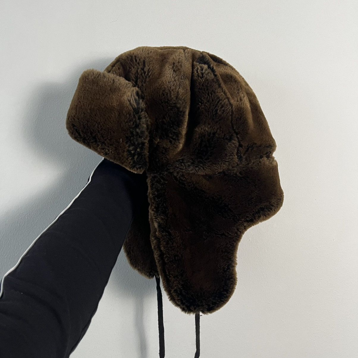 Japanese Brand Faux Fur Trapper Hat Cozy Winter Streetwear Y2K Japan Style Size ONE SIZE - 1 Thumbnail