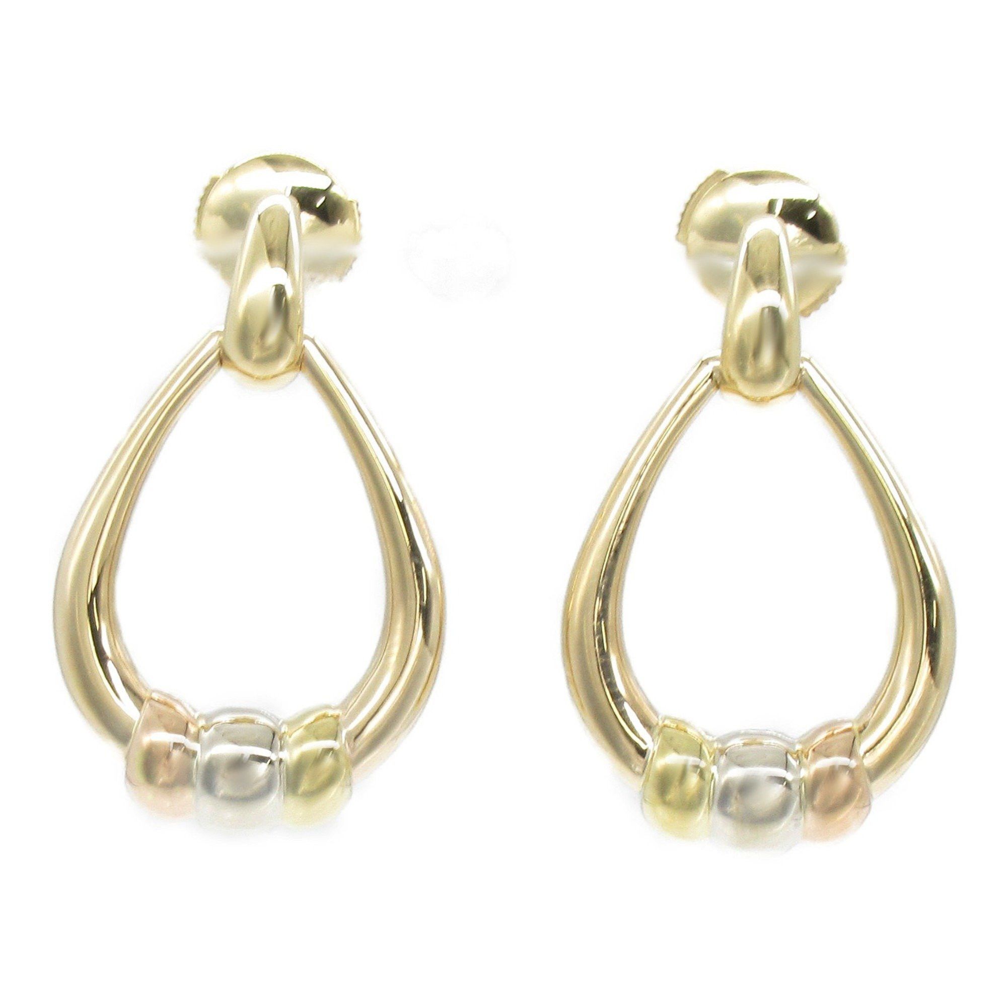 image of Cartier Door Knocker Pierced Earrings Pierced Earrings Gold K18 (Yellow Gold) K18Pg(Rose Gold) Gold
