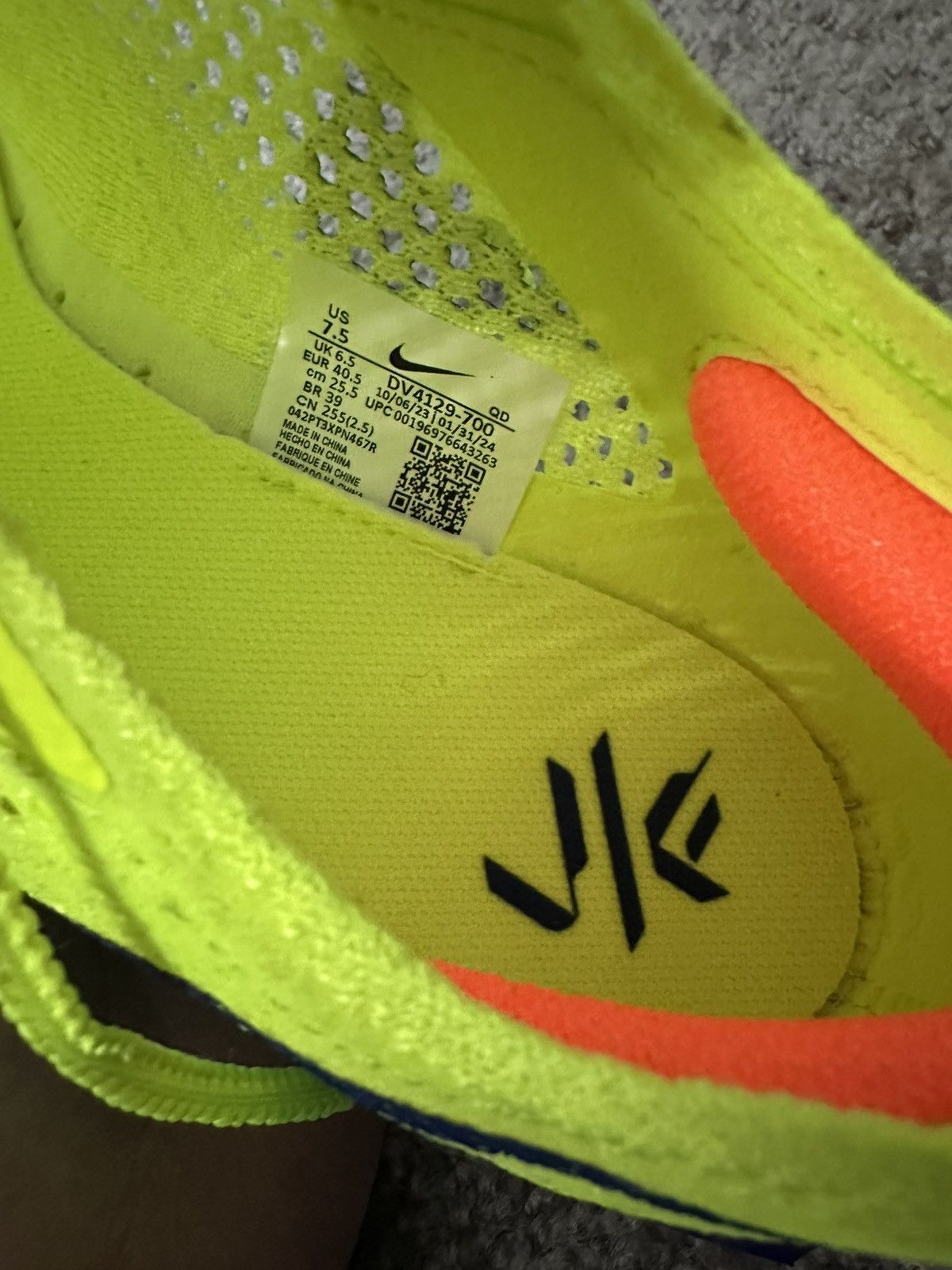 Nike Nike ZoomX Vaporfly Next% 3 Size US 7.5 / EU 40-41 - 8 Thumbnail