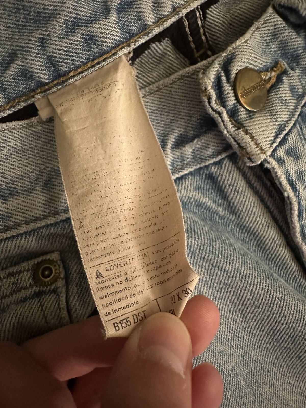 Carhartt × Vintage Vintage Custom Carhartt Distressed Workwear Denim 32x30 Size US 30 / EU 46 - 5 Thumbnail