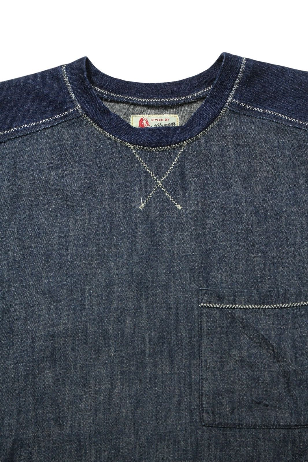 Hysteric Glamour 2000S HYSTERIC GLAMOUR DENIM LINEN INDIGO TACTICAL LONG SLE Size US XL / EU 56 / 4 - 4 Thumbnail