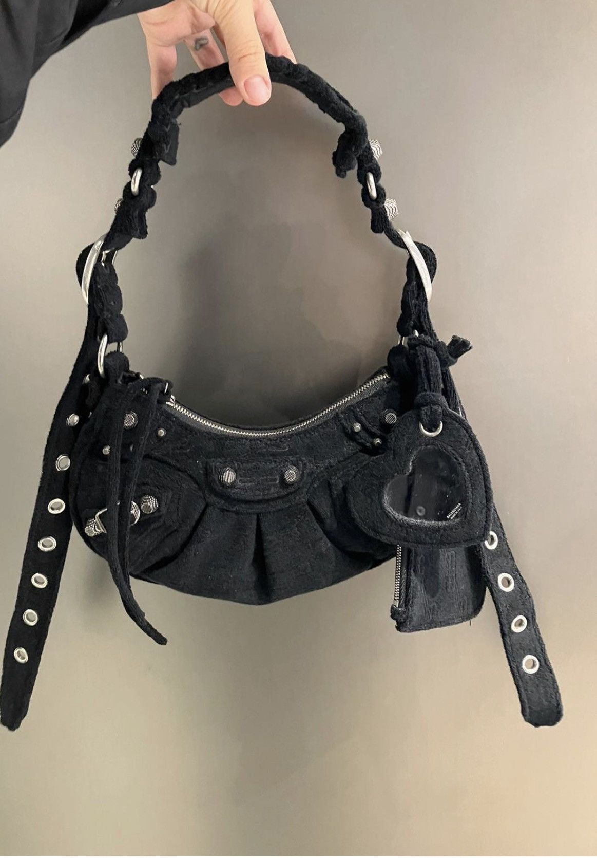 Balenciaga Balenciaga Cagole Sponge Fabric Shoulder Bag Size ONE SIZE - 1 Thumbnail