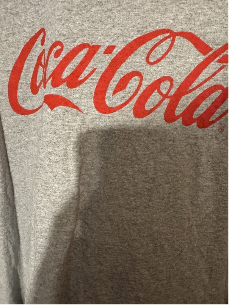 Coca Cola Coca Cola Classic Logo Men's Size XL Gray T-Shirt Coke Size US XL / EU 56 / 4 - 4 Thumbnail