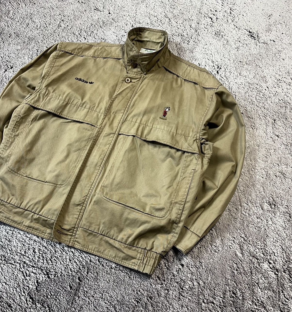 Adidas Adidas Golf Vintage Khaki Utility Jacket Size M Size US M / EU 48-50 / 2 - 4 Thumbnail