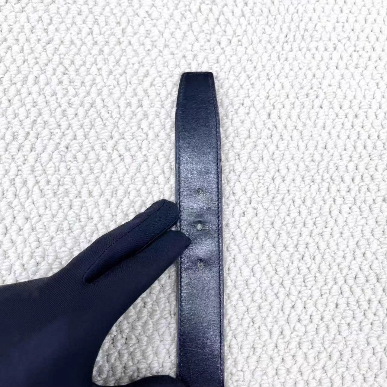 Hermes Hermes Classic H Buckle Reversible Calfskin Belt 80cm Size 28 - 4 Thumbnail