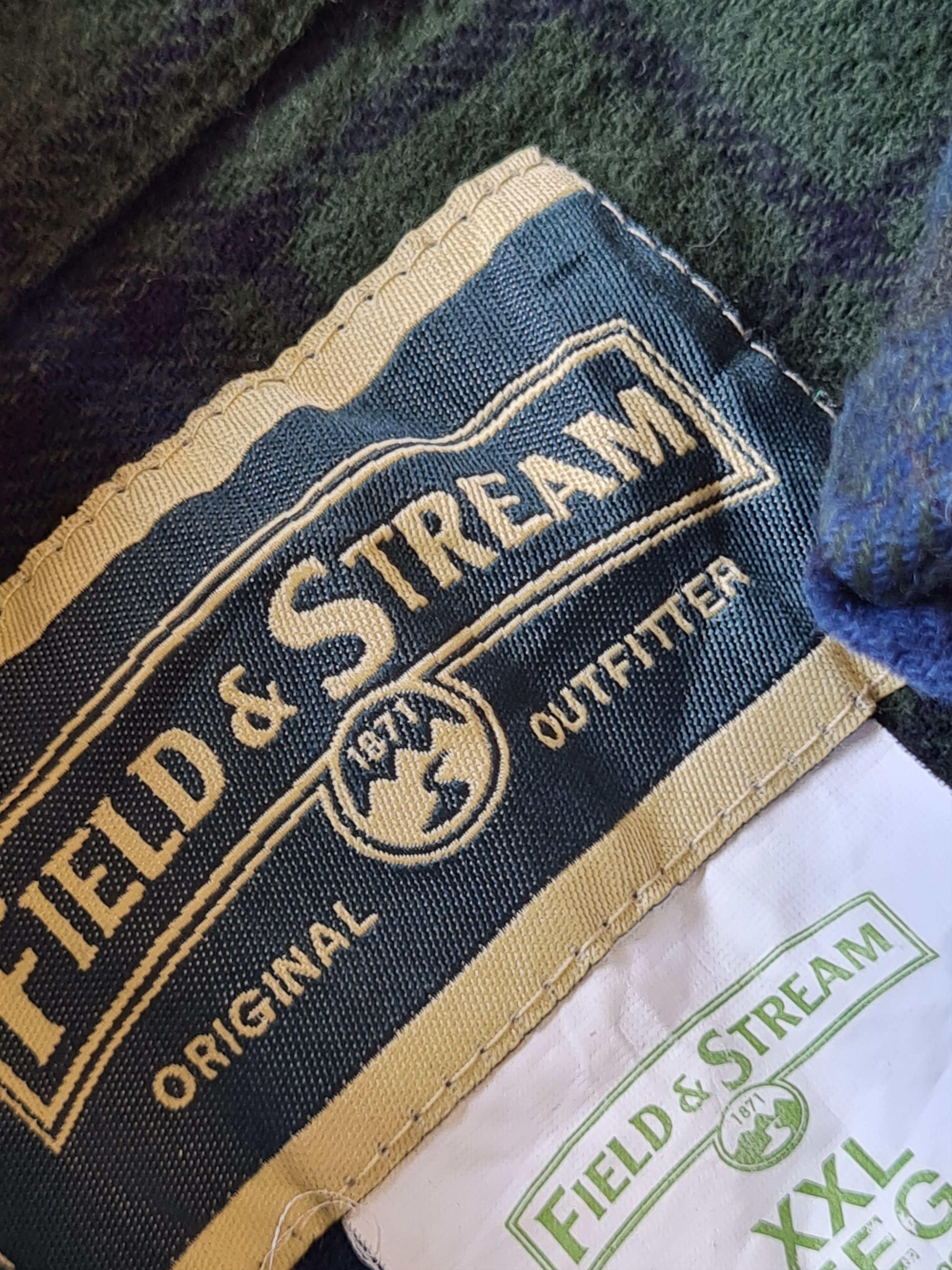Field & Stream × Vintage VTG Field & Stream Flannel Jacket Button Up Size US XXL / EU 58 / 5 - 8 Thumbnail