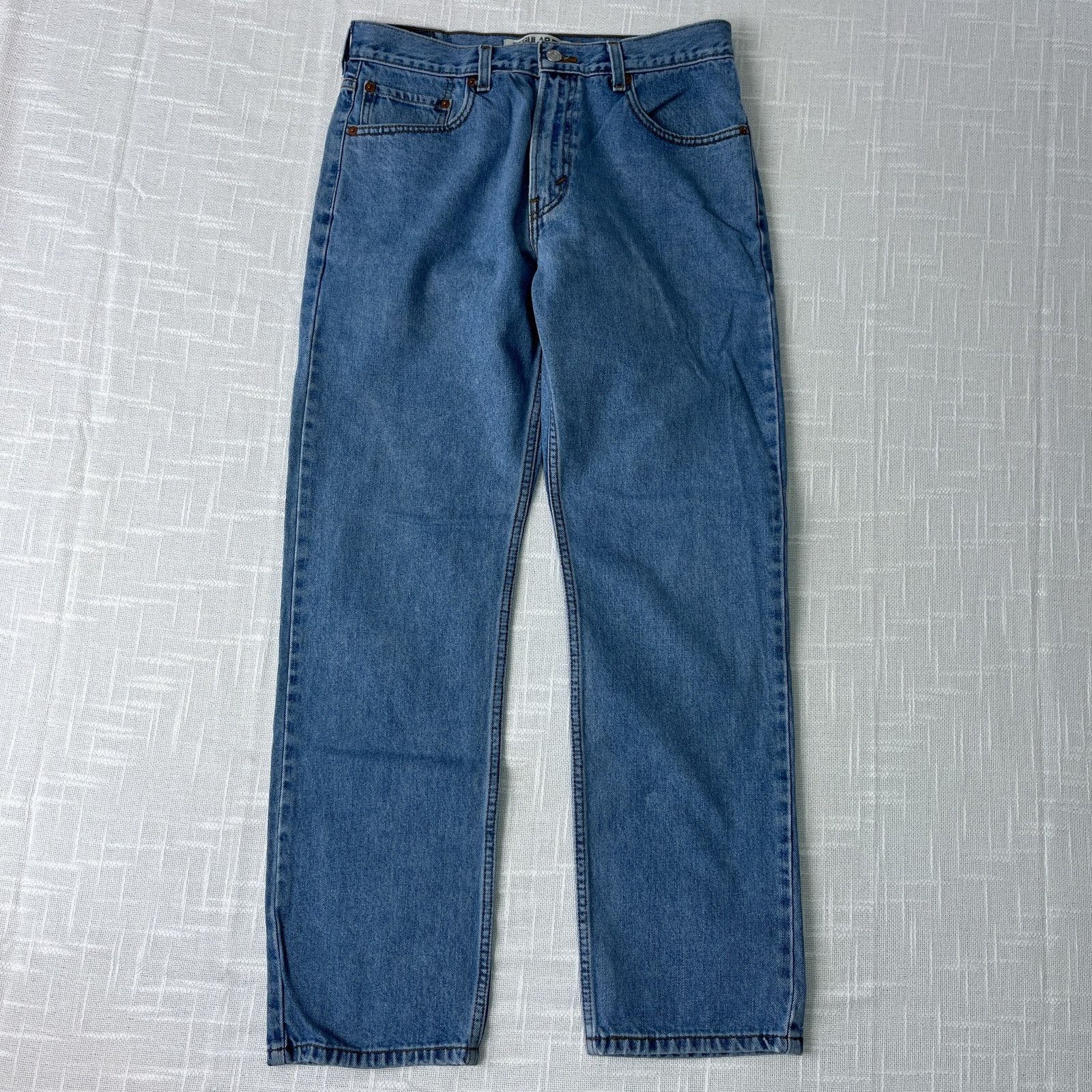 Levi's Y2K Levis 505 32x31 Regular Straight Jeans Mens Vtg Denim Size US 32 / EU 48 - 2 Thumbnail