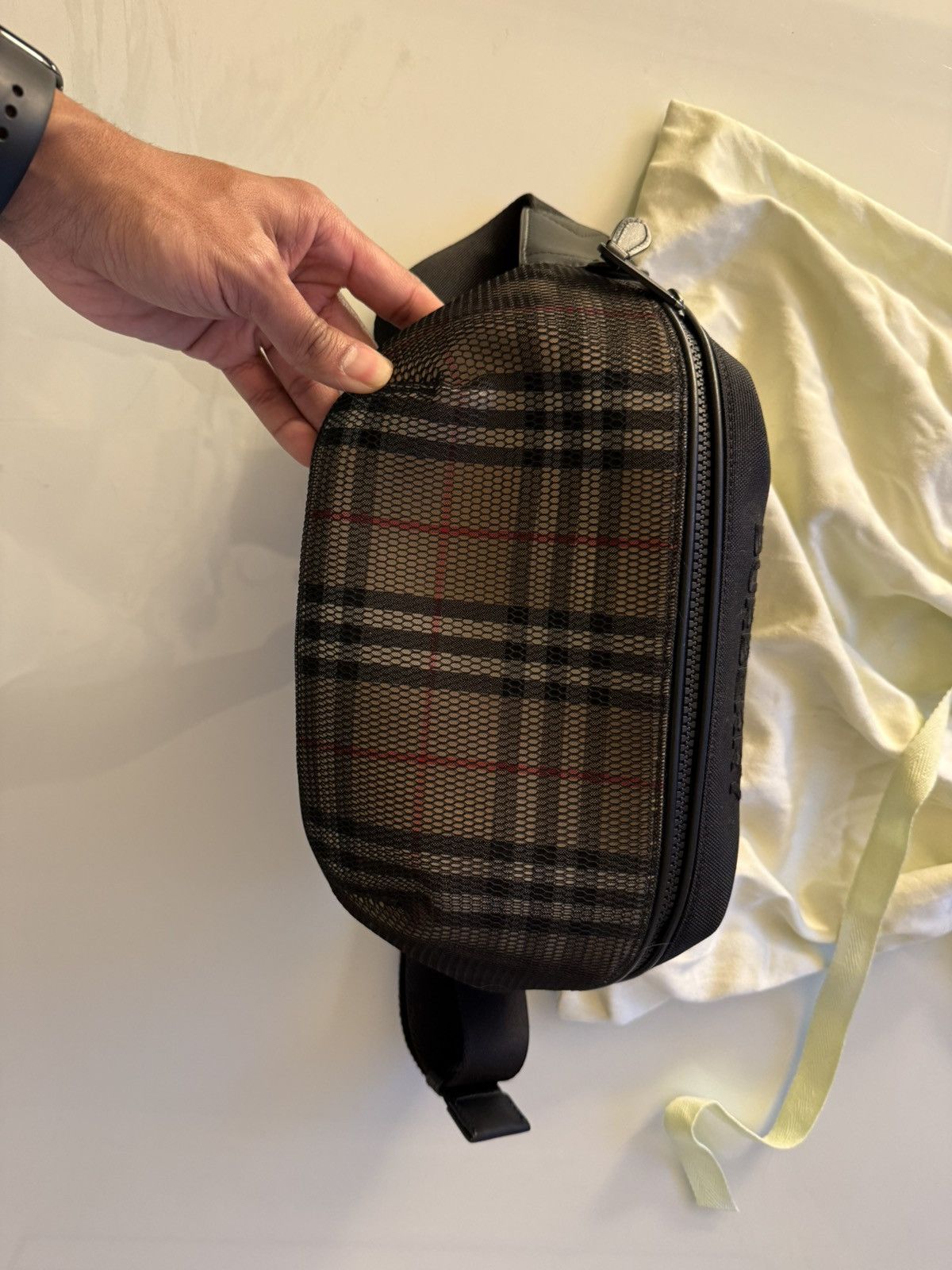 Burberry Burberry Vintage Check Archive Beige/Black Bag Size ONE SIZE - 6 Thumbnail