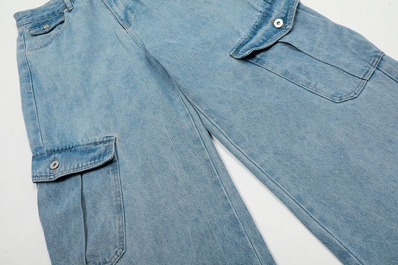 Jean American Vibe street high street retro pocket cargo jeans Size US 32 / EU 48 - 3 Thumbnail