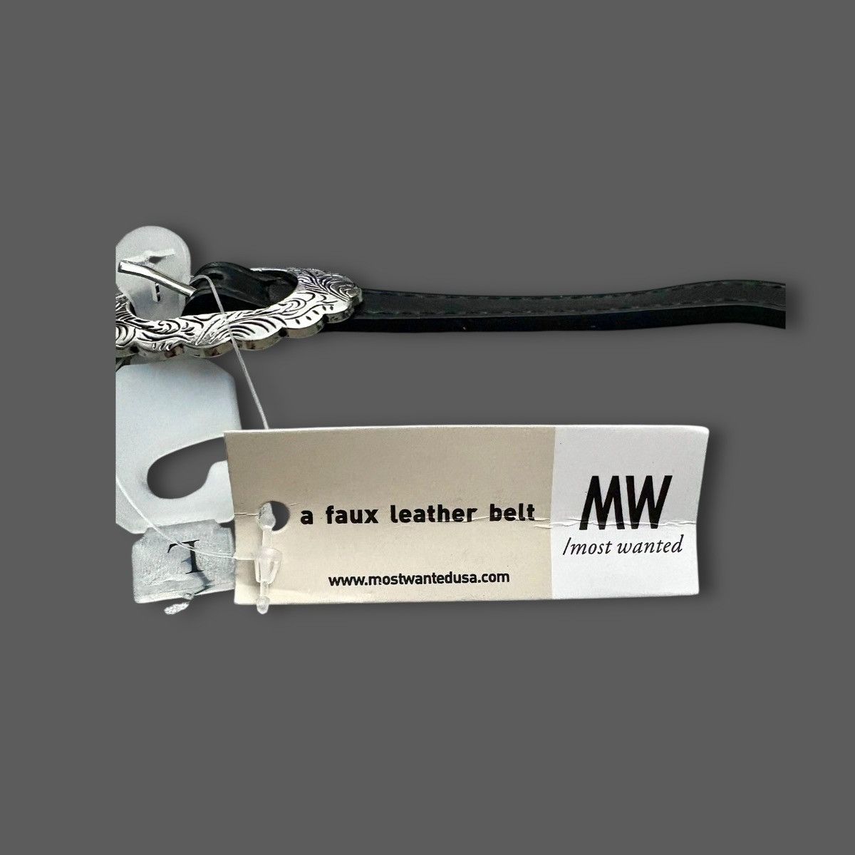 Other Most Wanted Women’s Black Silver Skinny Link Belt Sz L Size ONE SIZE - 15 Thumbnail