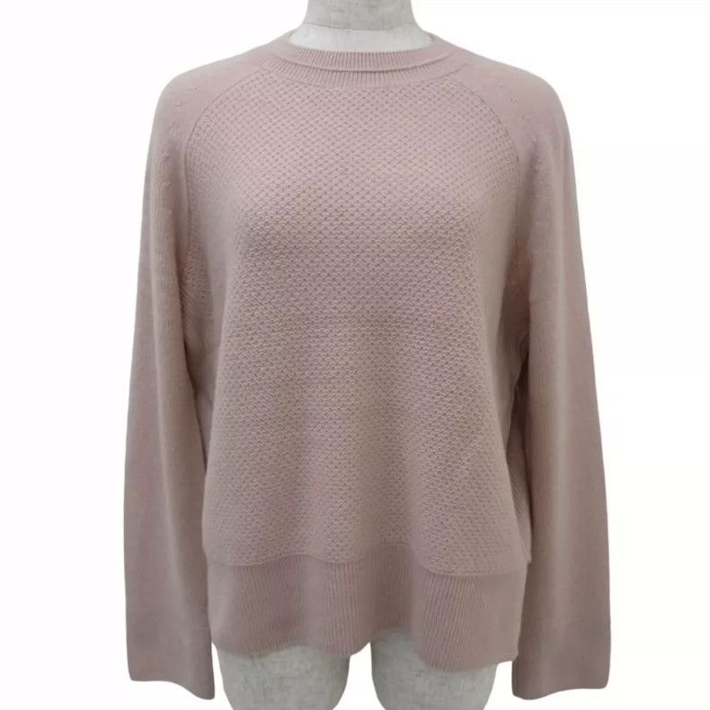 Loro Piana LORO PIANA Round neck, 100% baby cashmere knit sweater Size S / US 4 / IT 40 - 1 Thumbnail