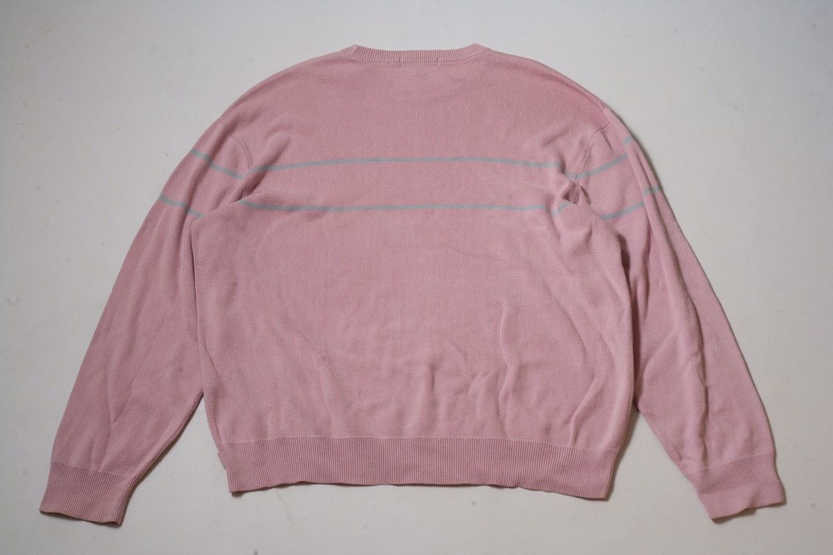 Supreme supreme logo pink sweater Size US M / EU 48-50 / 2 - 8 Thumbnail
