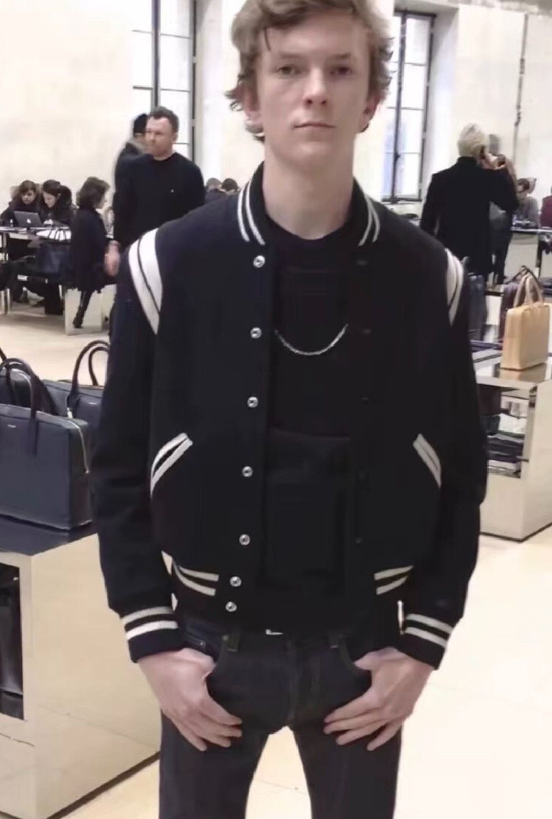 Saint Laurent Paris Saint Laurent SLP 2013FW Bright Blue Basic Jeans Size US 26 / EU 42 - 8 Thumbnail