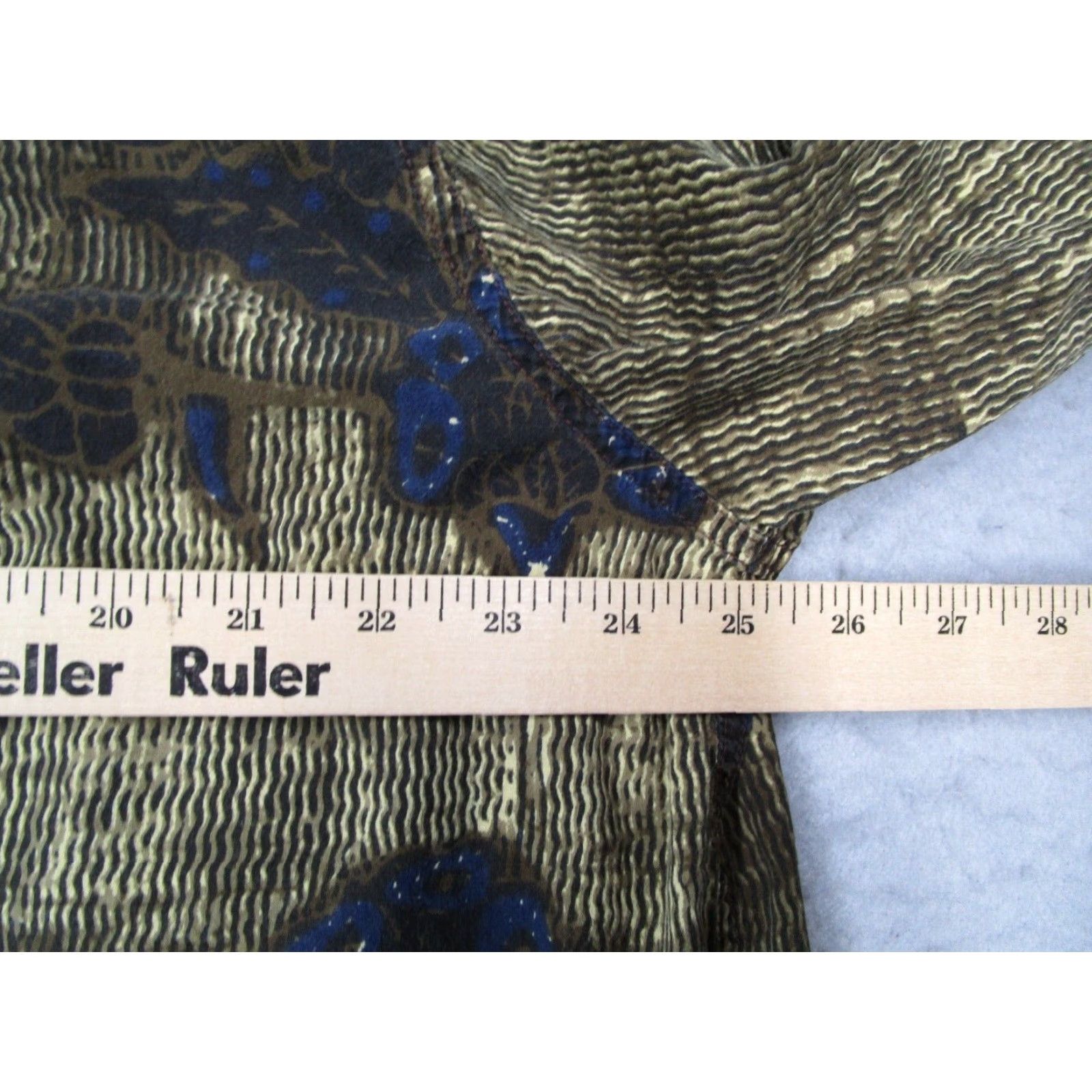 Vintage J. Peterman Mens XL Green Floral Short Sleeve Hawaiian Button Up Shirt Size US XL / EU 56 / 4 - 5 Thumbnail