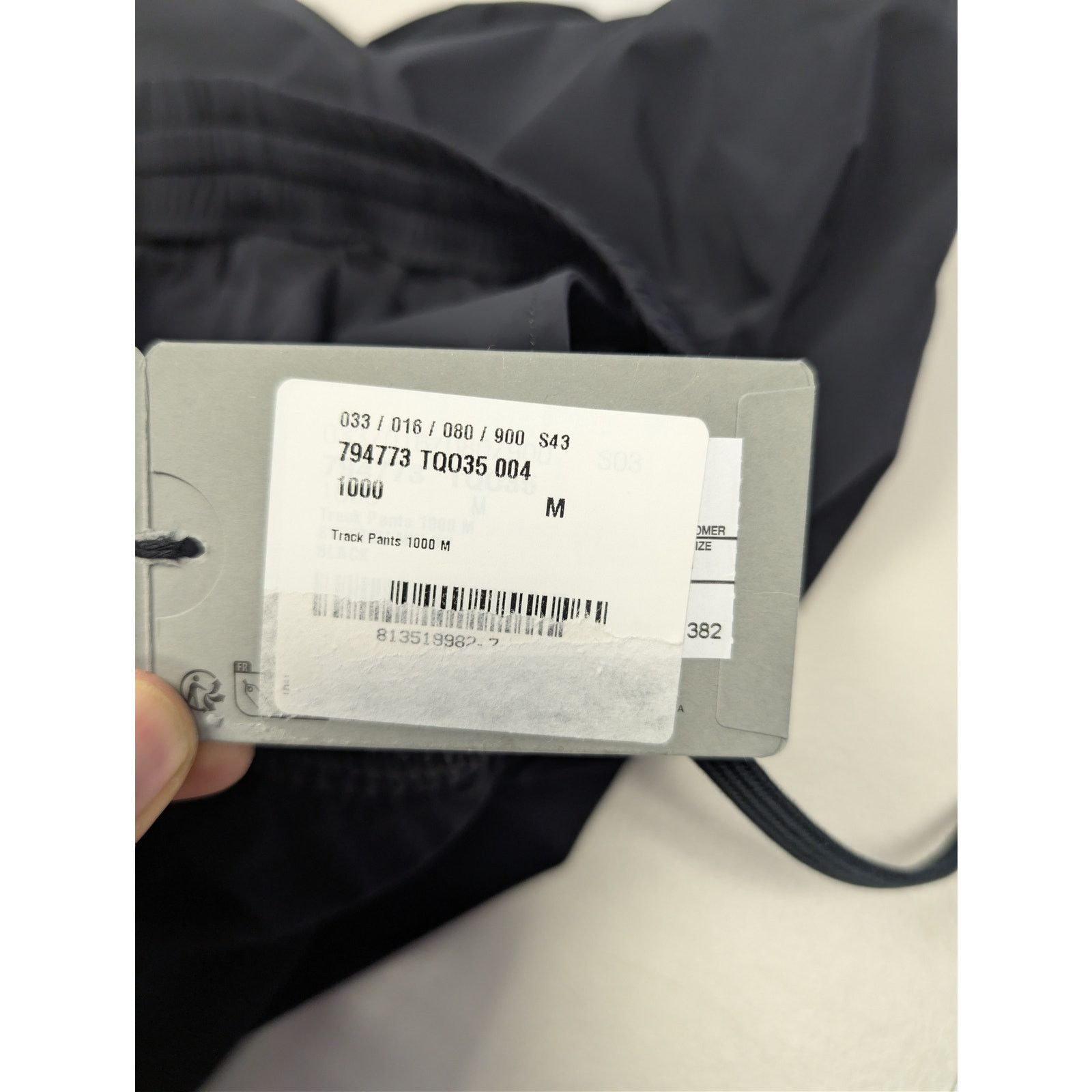 Balenciaga o1rshd1 Activewear Track Pants in Black Size US 32 / EU 48 - 23 Thumbnail