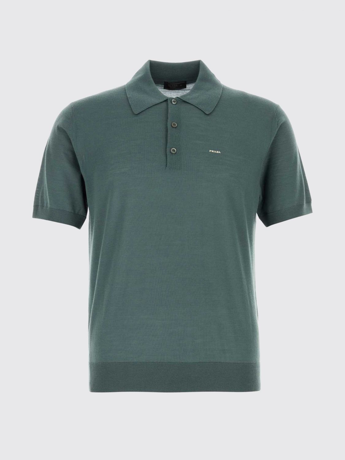 Prada Prada Polo Shirt Men Green Size US M / EU 48-50 / 2 - 1 Preview
