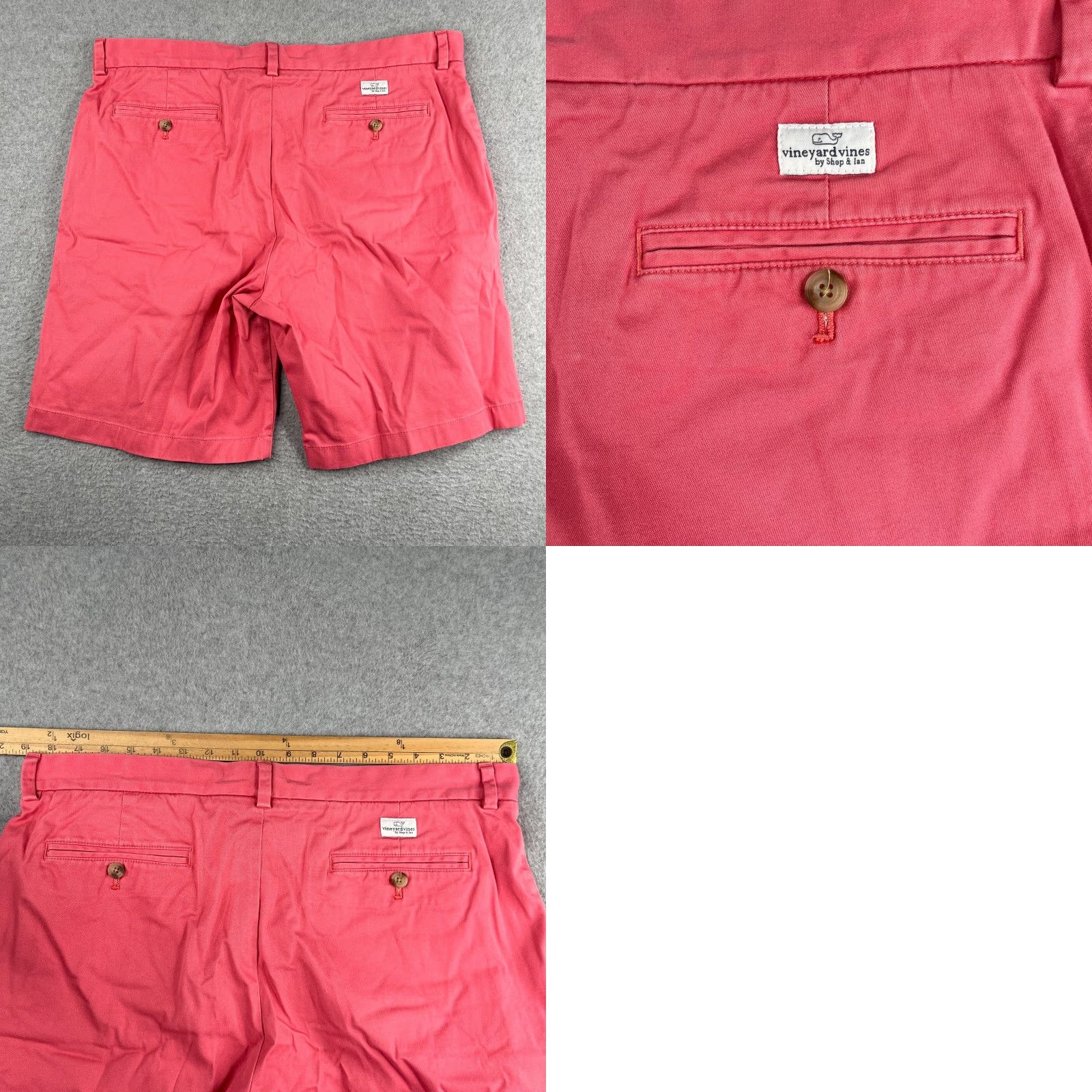 Vineyard Vines Vineyard Vines Breaker Shorts Mens 38 Chino Pink Casual Outdoor Preppy Summer Spring Fall Mens Size US 38 / EU 54 - 8 Thumbnail