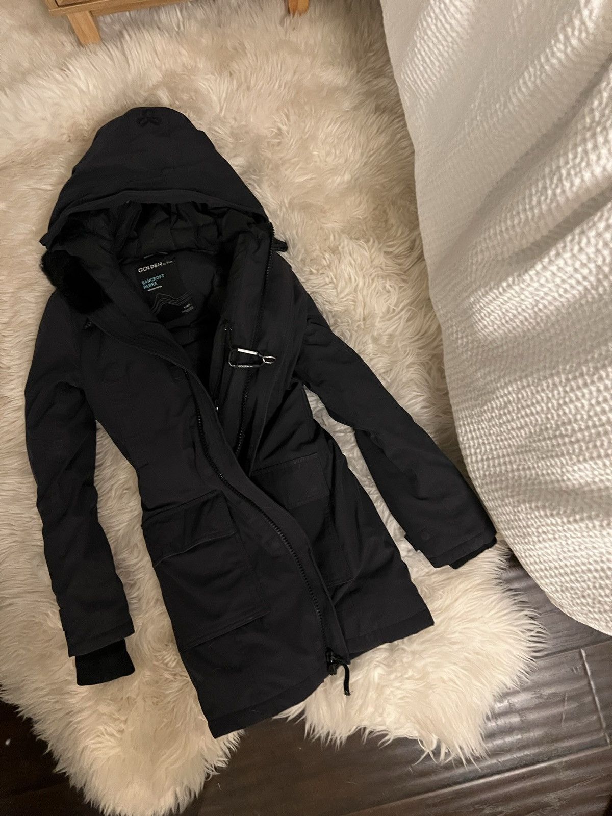 Aritzia BLACK ARITZIA BANCROFT PARKA Size XS / US 0-2 / IT 36-38 - 8 Thumbnail