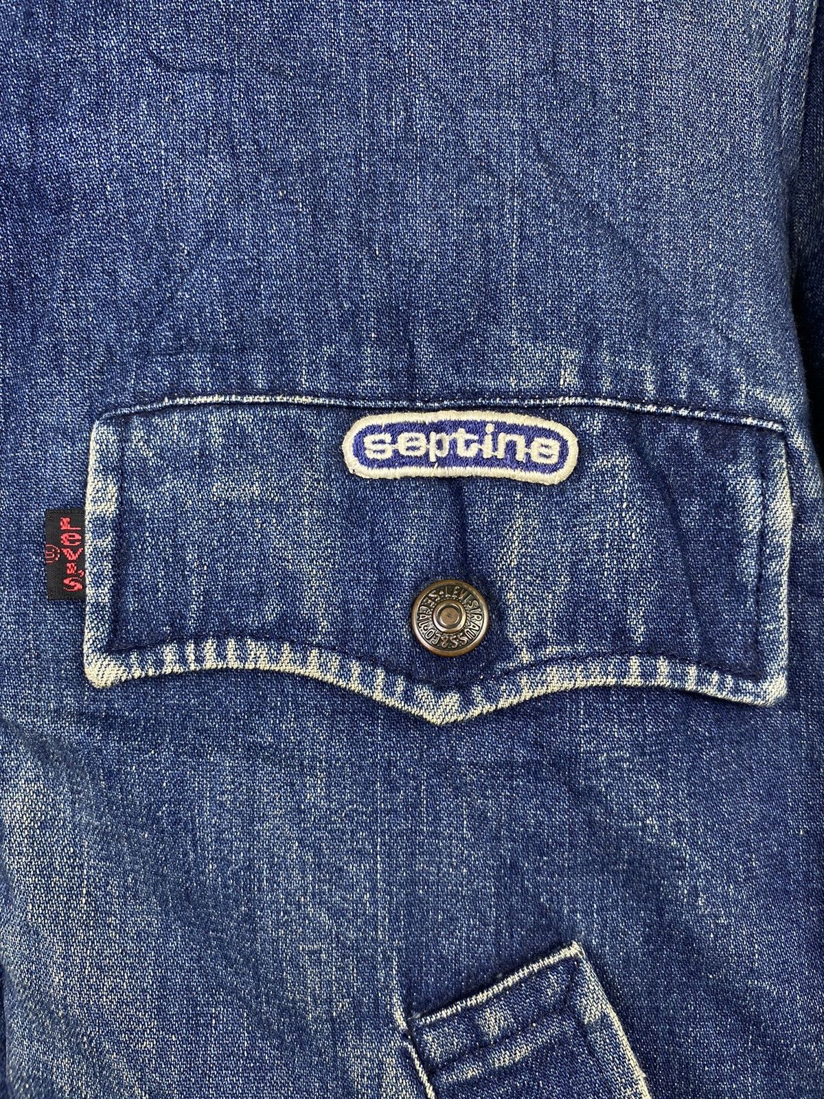 Japanese Brand × Levi's × Levi's Vintage Clothing levis sherpa jacket septine bomber Size US M / EU 48-50 / 2 - 5 Thumbnail