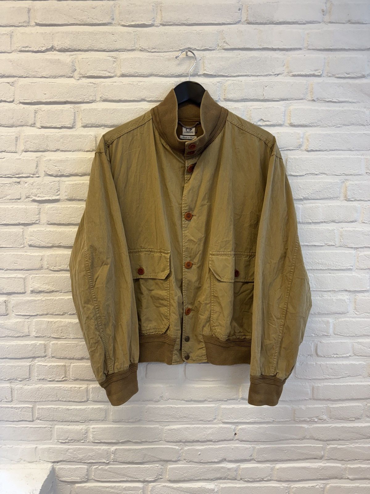 C.P. Company C.P. Company Mustard Flight Jacket — SS 1995 Size US M / EU 48-50 / 2 - 2 Thumbnail