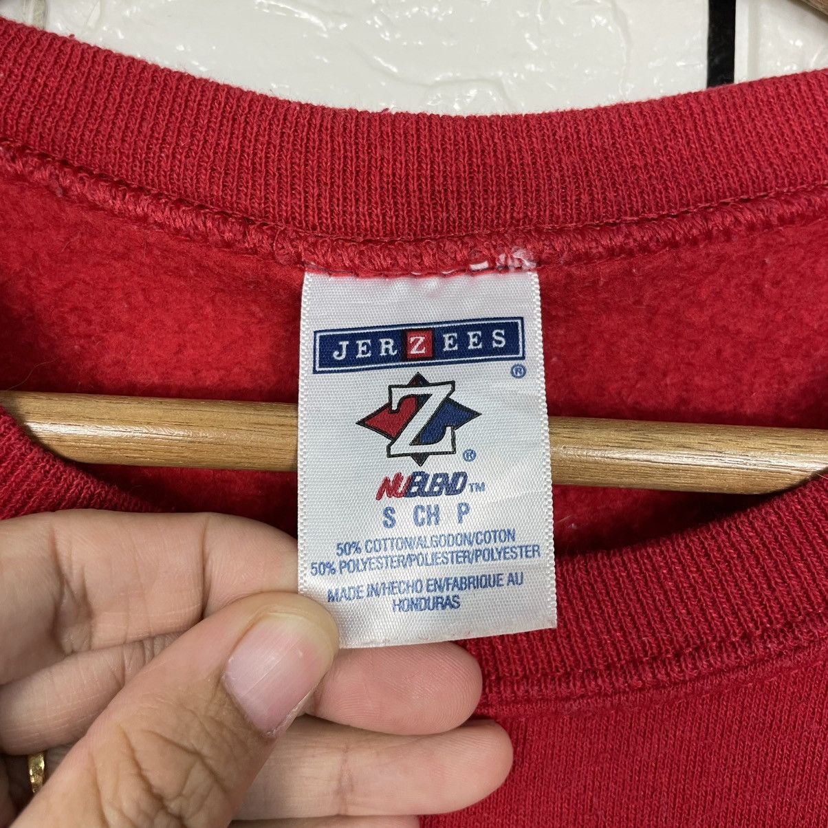 Jerzees Vintage Lady Jets Crewneck Red Sweatshirt Size US S / EU 44-46 / 1 - 11 Thumbnail