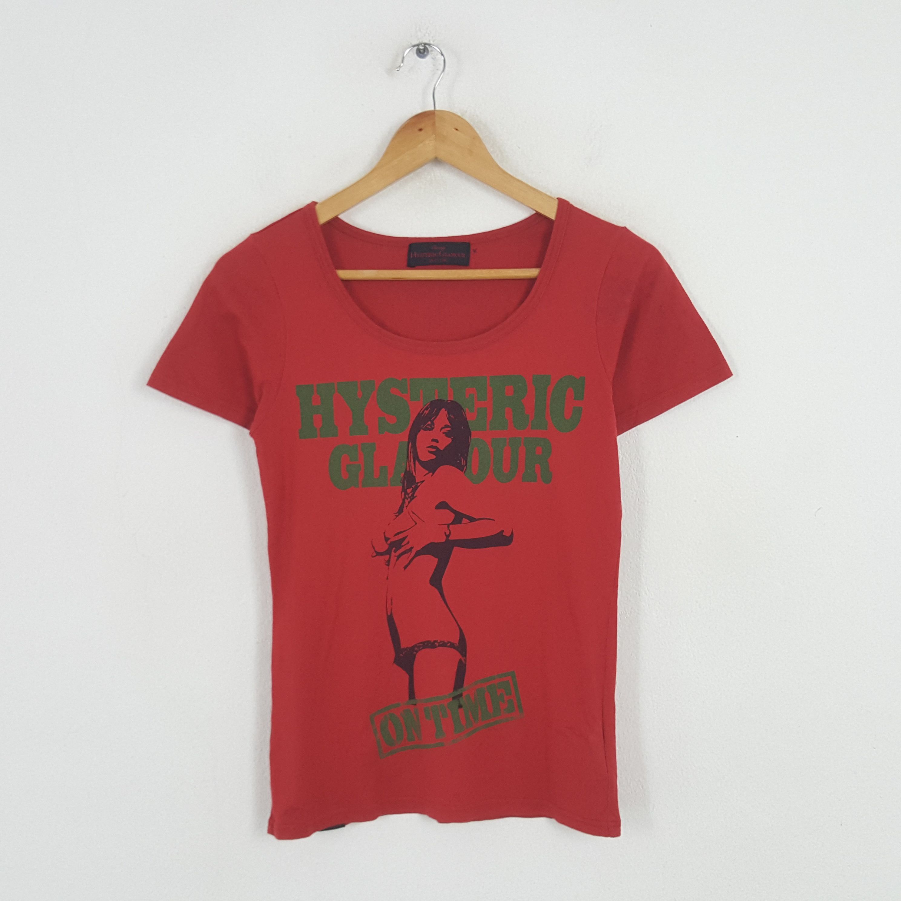 Hysteric Glamour × Japanese Brand × Vintage Vintage Hysteric Glamour Japanese Brand Naked Tshirt Size US XS / EU 42 / 0 - 1 Thumbnail