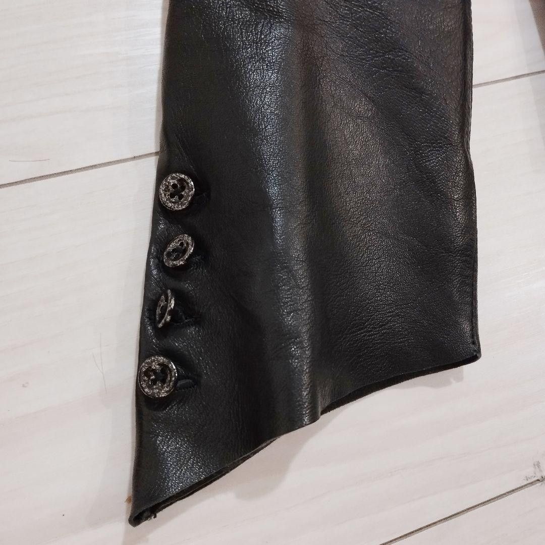 CIVARIZE CIVARIZE Devil Sleeve Lamb Leather Jacket Size M / US 6-8 / IT 42-44 - 4 Thumbnail