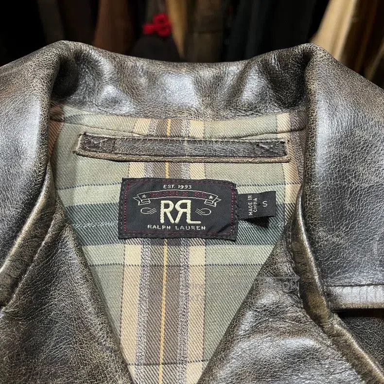 RRL Ralph Lauren RRL Leather Biker Jacket. Size US S / EU 44-46 / 1 - 3 Thumbnail