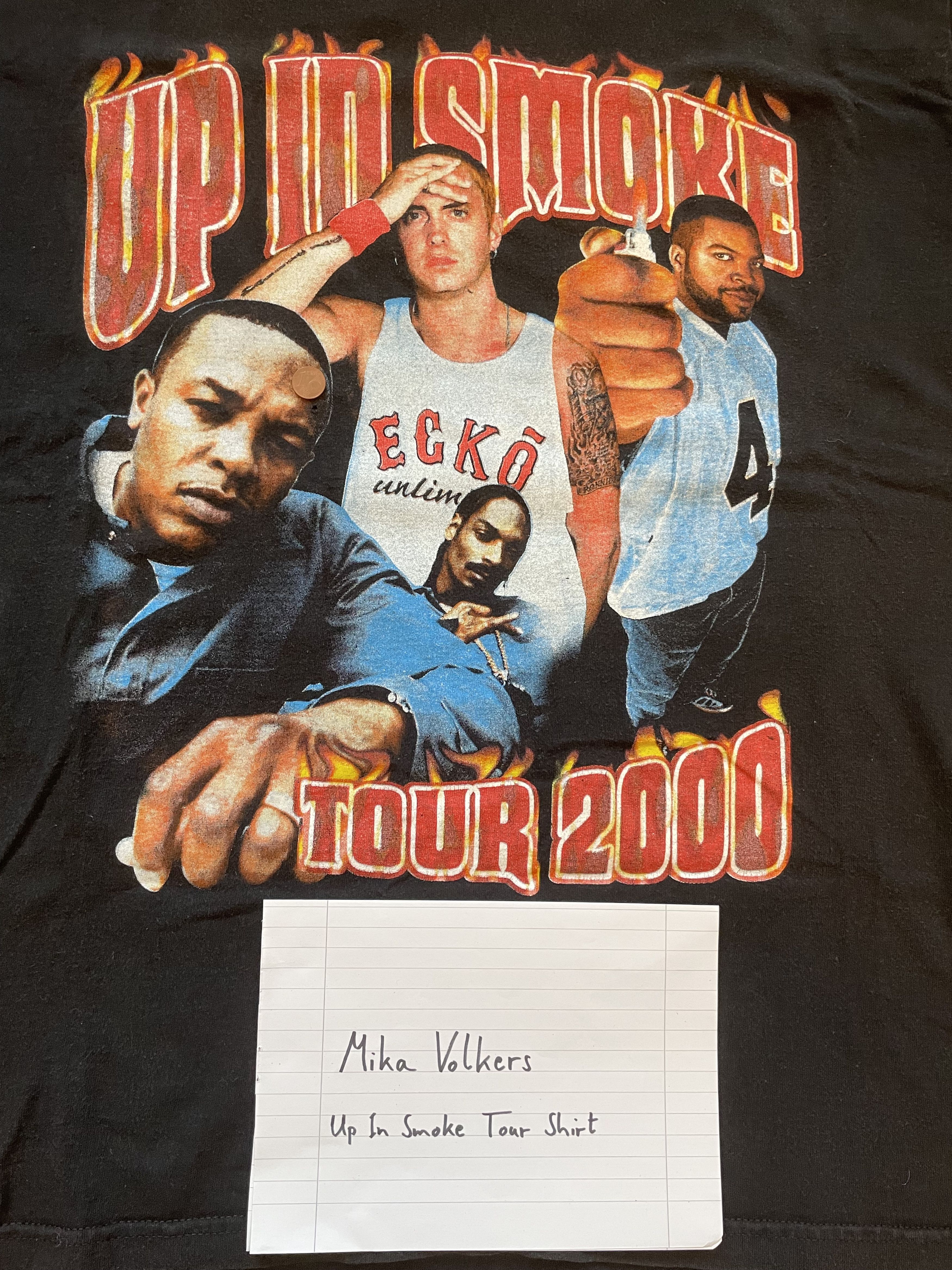 Band Tees × Rap Tees Up In Smoke Tour Shirt Size US XL / EU 56 / 4 - 9 Thumbnail